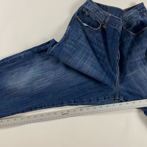 Lucky Brand 429 Classic Straight Jeans Mens 38 x 30 Measures 36 x 27.5 Blue - Picture 11 of 12